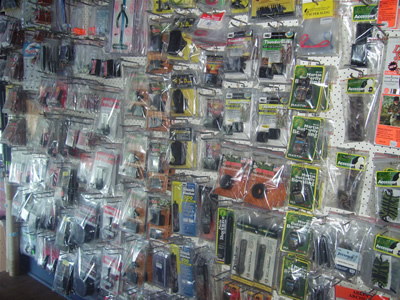 Nearly as much stock here as a pro shop carries